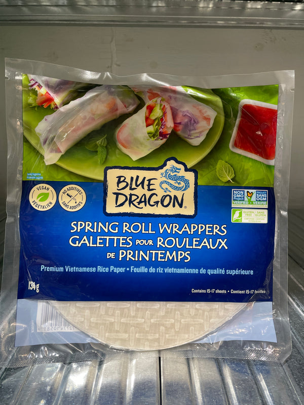Blue Dragon Spring Roll Wrappers (135g)