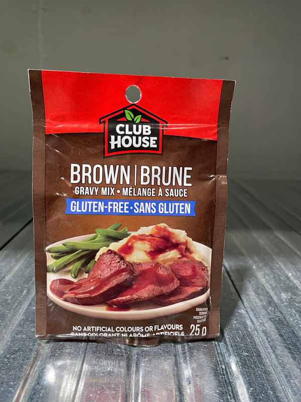 Club House Brown Gravy Mix, Gluten-Free (25g)