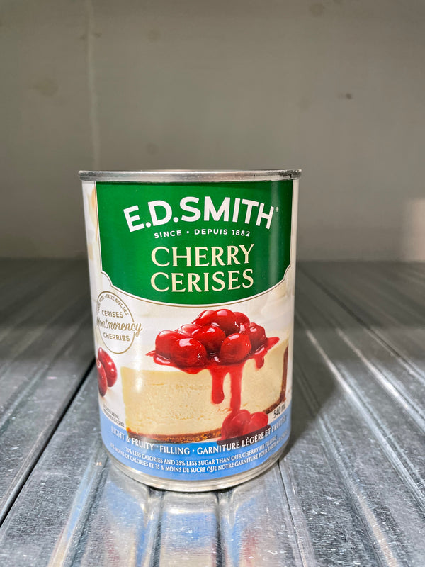 E.D. Smith Cherry Light & Fruity, 30% Fewer Calories, Pie Filling (540mL)