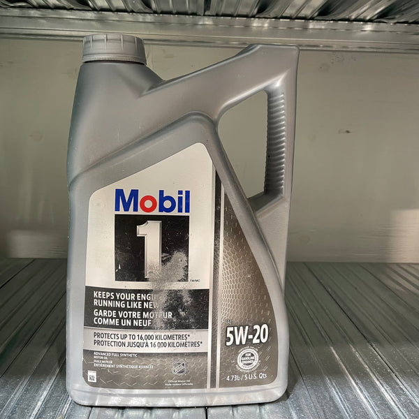 Mobil1 5W-20 Full Synthetic Motor Oil (4.73L)