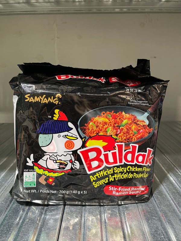 Buldak Spicy 2x Hot Ramen 5-Pack (5x140g)