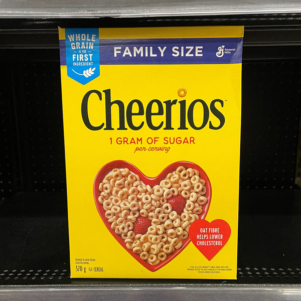 Cheerios FAMILY SIZE Cereal (570g)