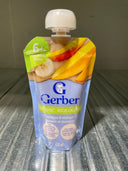 Gerber Organic Puree for Baby, Banana Mango (128mL)