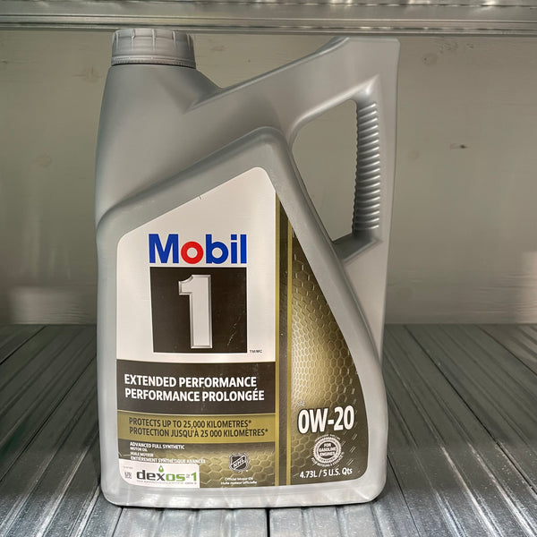 Mobil1 0W-20 Full Synthetic Motor Oil (4.73L)