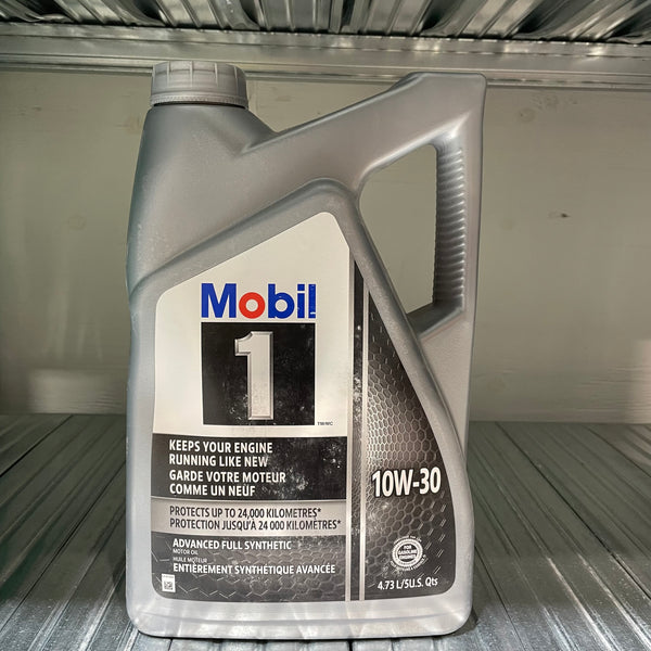 Mobil1 10W-30 Full Synthetic Motor Oil (4.73L)
