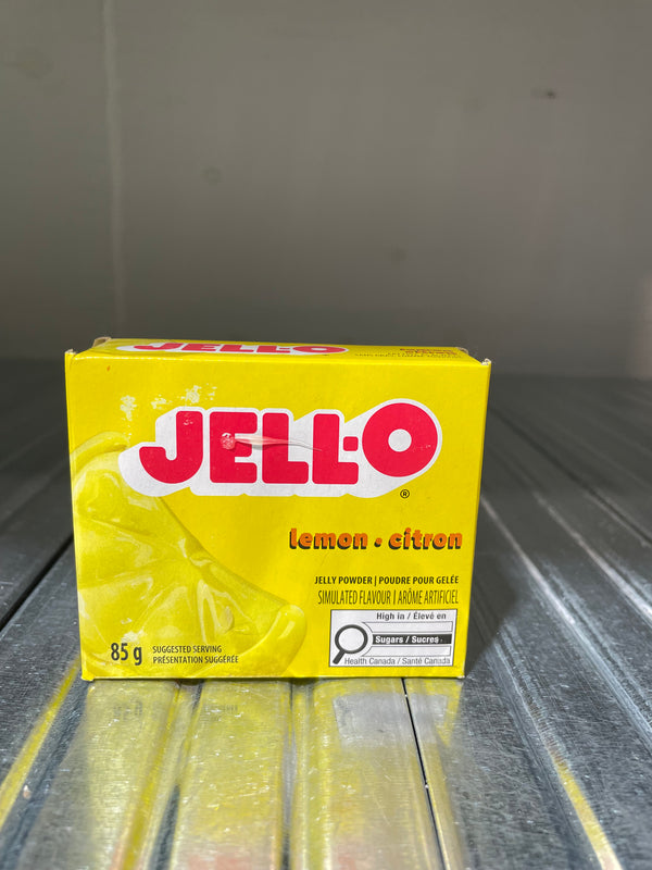 Jell-O Lemon Jelly Powder (85g)