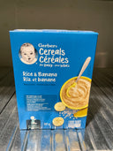 Gerber Baby Cereals, Rice & Banana (227g)