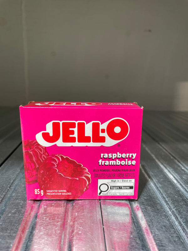 Jell-O Raspberry Jelly Powder (85g)