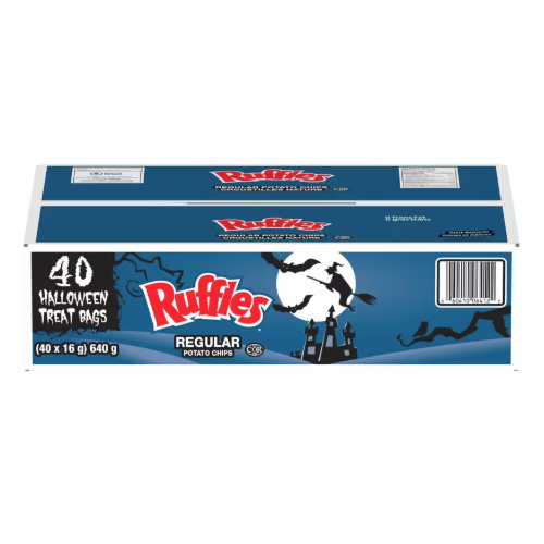 Ruffles Regular Potato Chips, 40x16