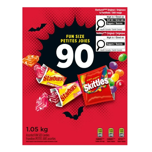 90 Pack - Skittles & Starburst
