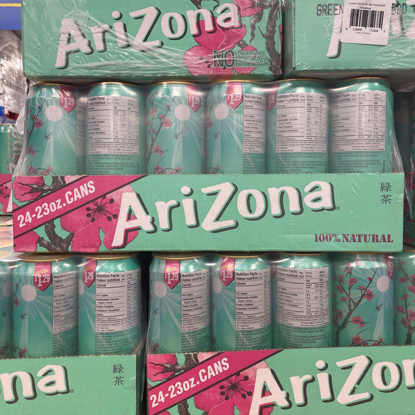 Arizona Green Tea 24-Pack (24x680mL)