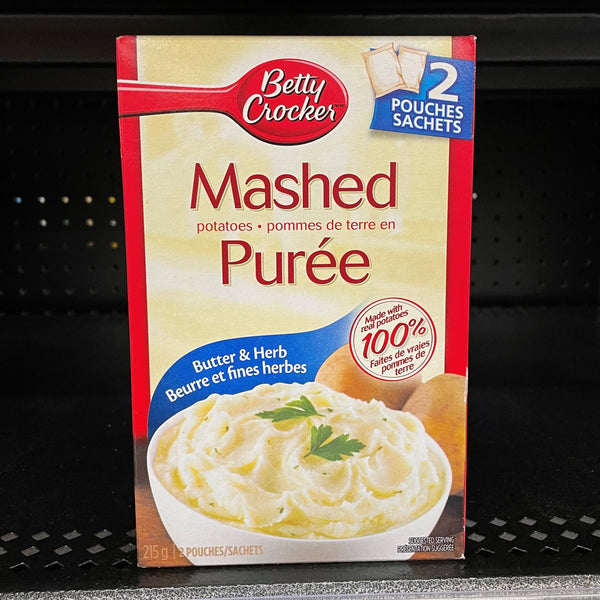 Betty Crocker Butter & Herb Mashed Potatoes (215g)