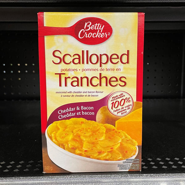 Betty Crocker Cheddar & Bacon Scalloped Potatoes (148g)