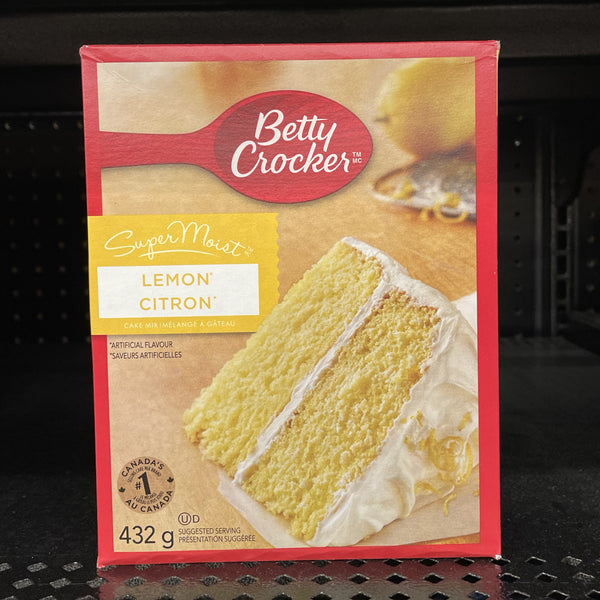 Betty Crocker Lemon Cake Mix (375g)