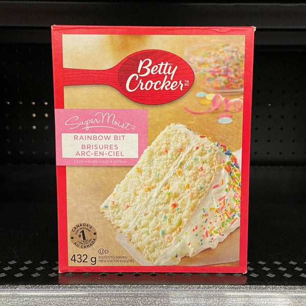 Betty Crocker Rainbow Bit Cake Mix (375g)