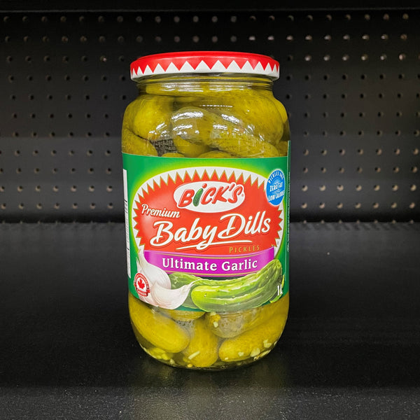 Bick's Premium Ultimate Garlic Baby Dills Pickles 1L