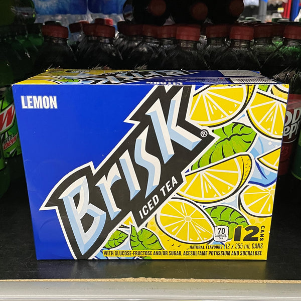 Brisk Iced Tea 12 Pack (12x355 mL)