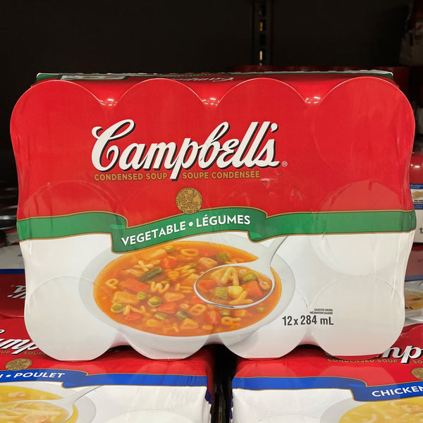 Campbells Vegetable Soup, 12 Pack (12x284 mL)