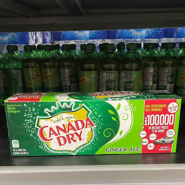 Canada Dry Ginger Ale 12 Pack (12x355 mL)