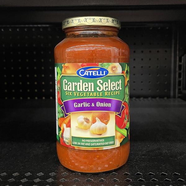 Catelli Garden Select Garlic & Onion Pasta Sauce (600mL)