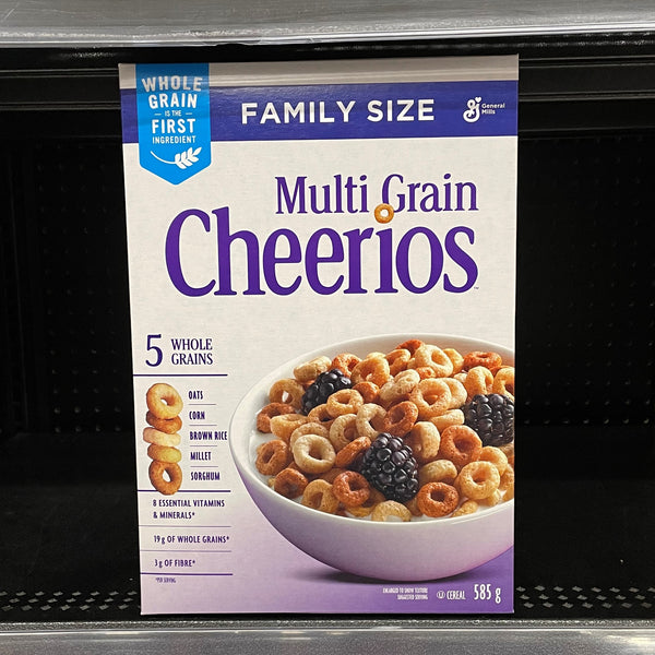 Multi Grain Cheerios FAMILY SIZE Cereal (585g)