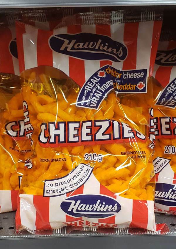 Hawkins Cheezies (210g)