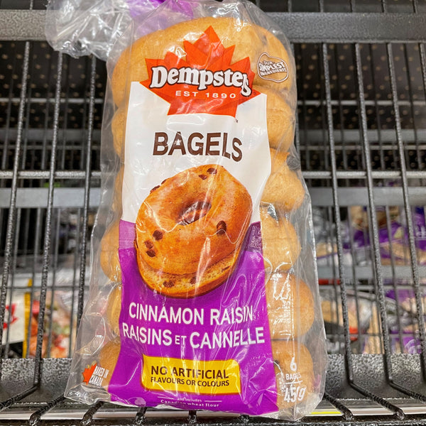 Dempster's Cinnamon Raisin Bagels (450g)
