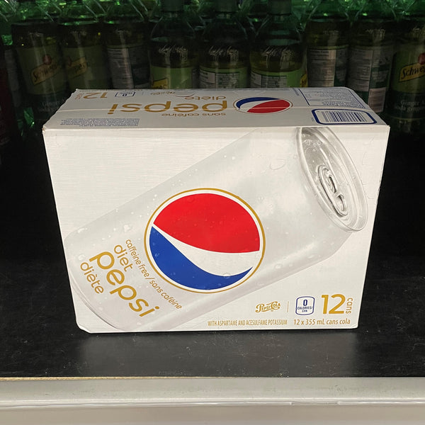 Diet Pepsi Caffeine-Free 12 Pack (12x355mL)