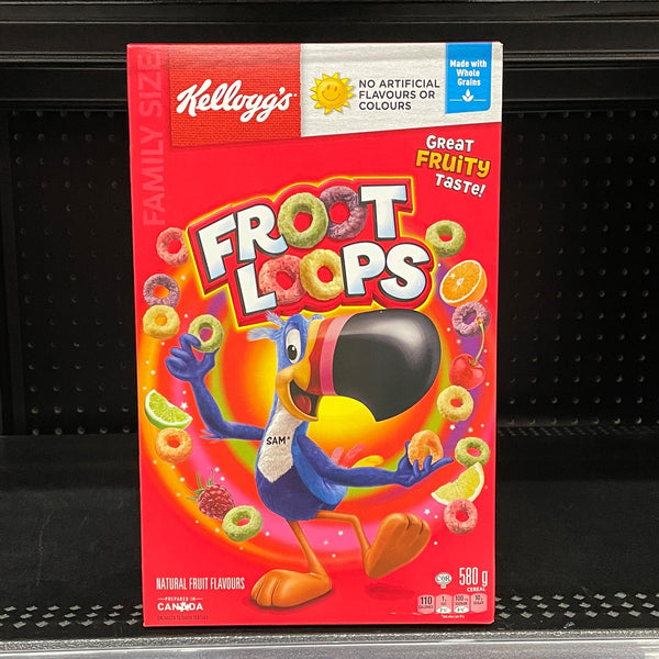 Kelloggs Froot Loops FAMILY SIZE (480g)