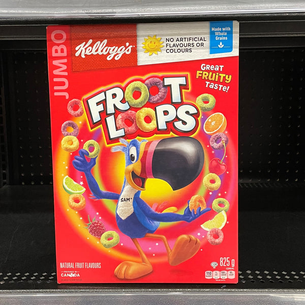 Kelloggs Froot Loops JUMBO (825g)