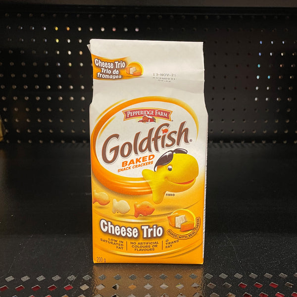 Goldfish Cheese Trio Snack Crackers (200g)
