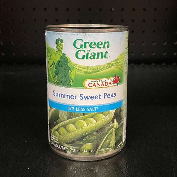 Green Giant Summer Sweet Peas 1/3 Less Salt (398mL)