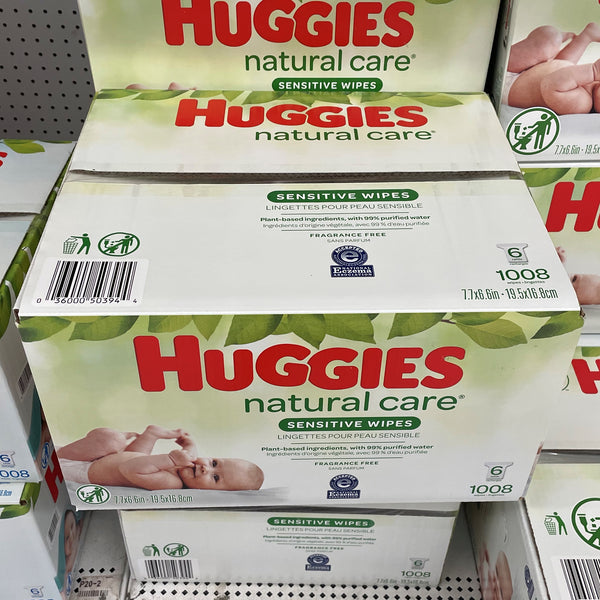 Huggies Natural Care Baby Wipes Box, 960 Count
