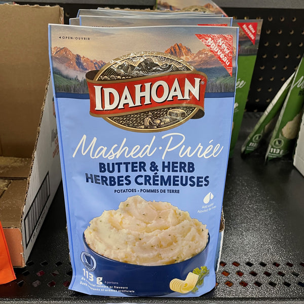 Idahoan Butter & Herb Mashed Potatoes (113g)