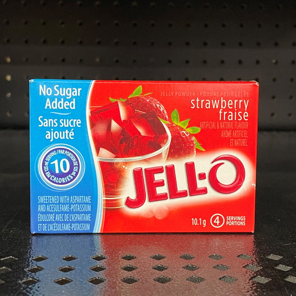 Jell-O Strawberry No Sugar Added Jelly Powder (10.1g)