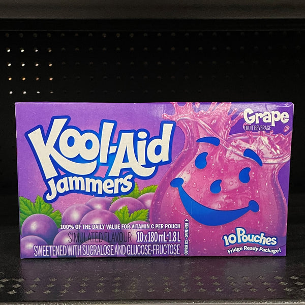 Kool Aid Jammers Grape (10x180mL)
