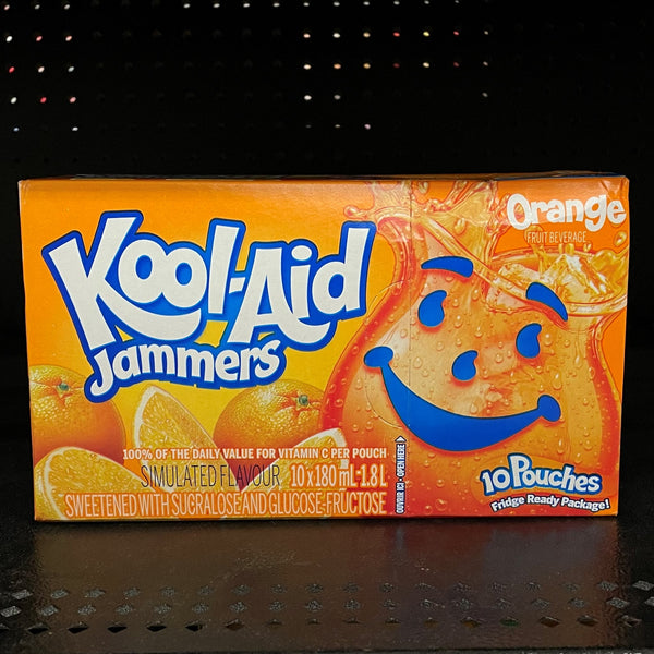 Kool Aid Jammers Orange (10x180mL)