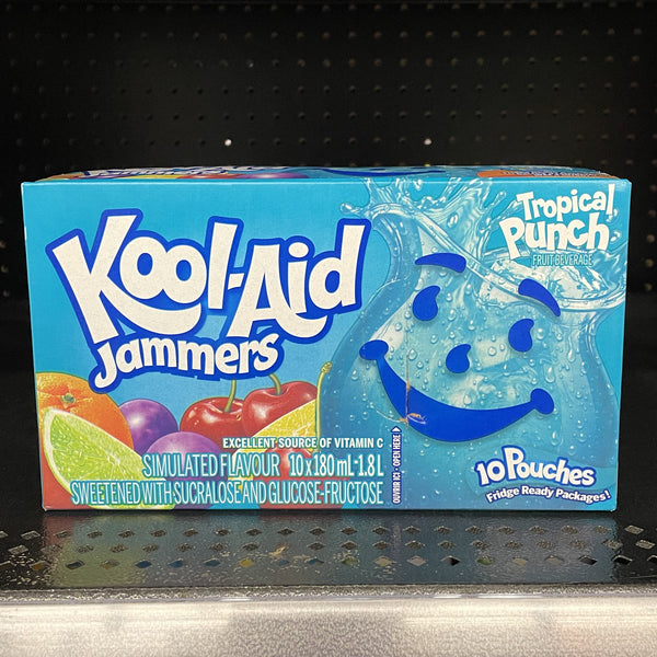 Kool Aid Jammers Tropical Punch (10x180mL)