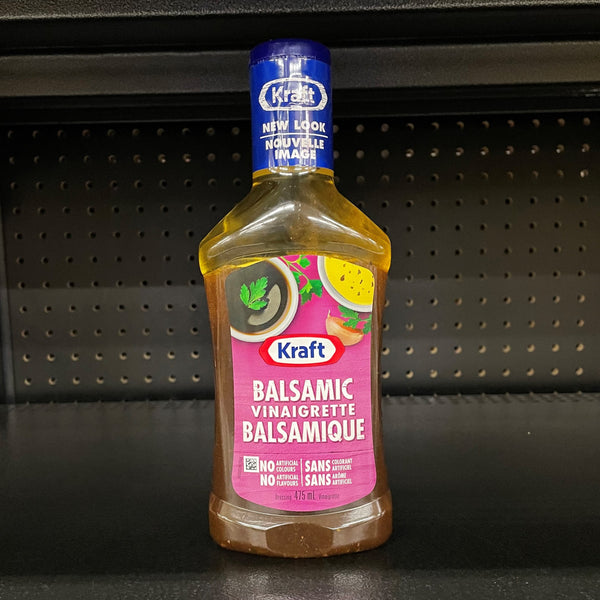 Kraft Balsamic Vinaigrette Dressing (425mL)