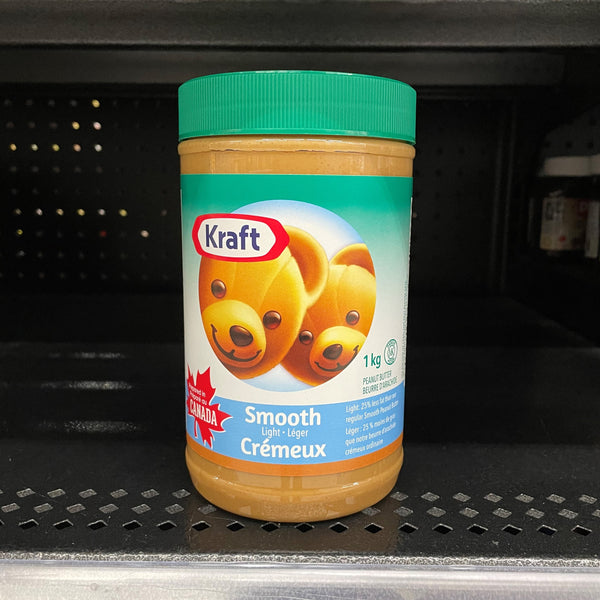 Kraft Smooth Light Peanut Butter (1kg)