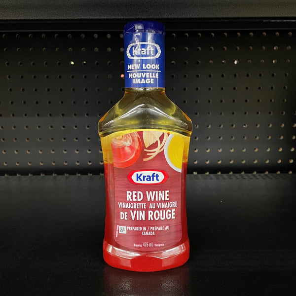 Kraft Red Wine Vinaigrette Dressing (425mL)