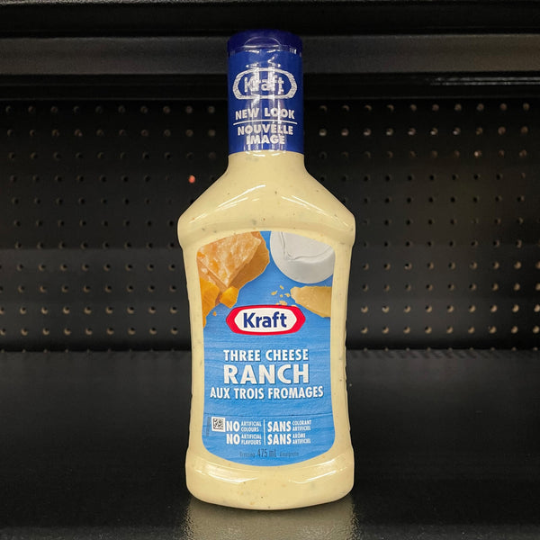 Kraft Three Cheese Ranch Dressing (425mL)