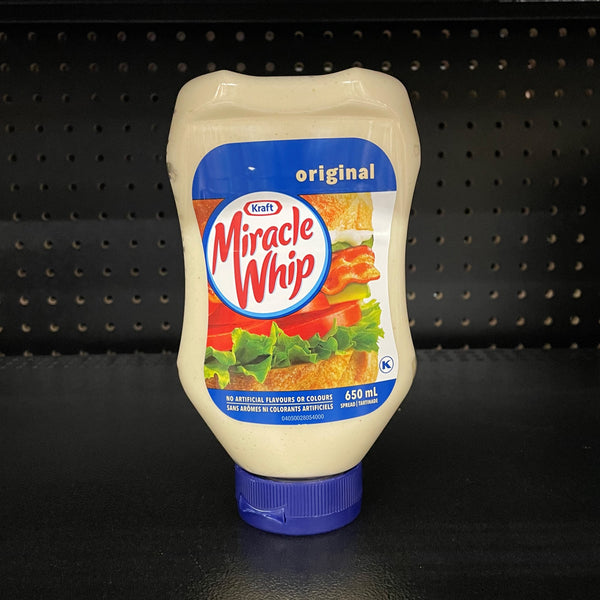 Miracle Whip Original Squeeze Bottle 650 mL