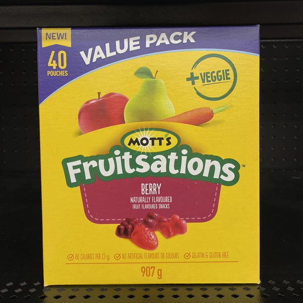 Mott's Fruitsations VALUE PACK Berry (907g)