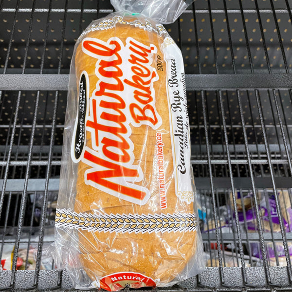 Natural Bakery Canadian Rye Bread (500g)