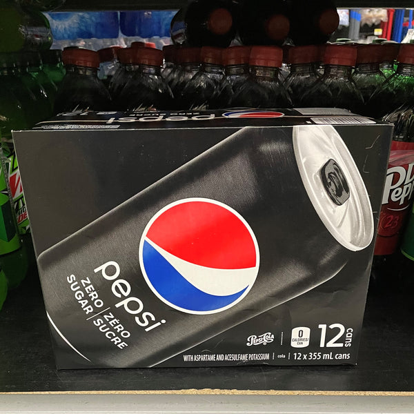 Pepsi Zero Sugar 12 Pack (12x355 mL)