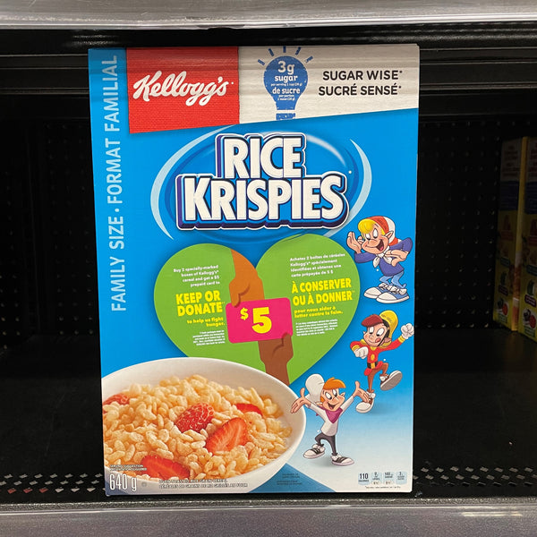 Kelloggs Rice Krispies FAMILY SIZE (560g)