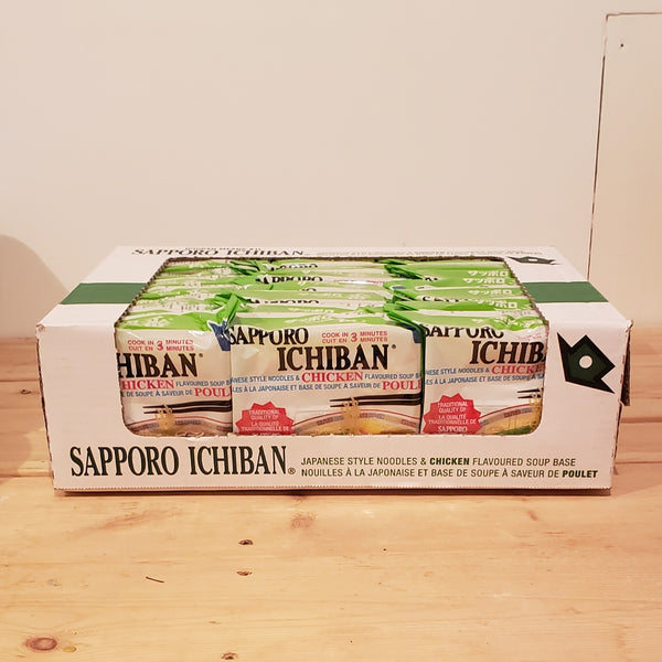 Sapporo Chicken Ichiban Noodles, Case of 24