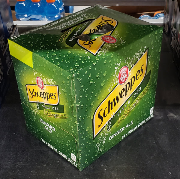 Schweppes Ginger Ale 24 Pack (24x355 mL)