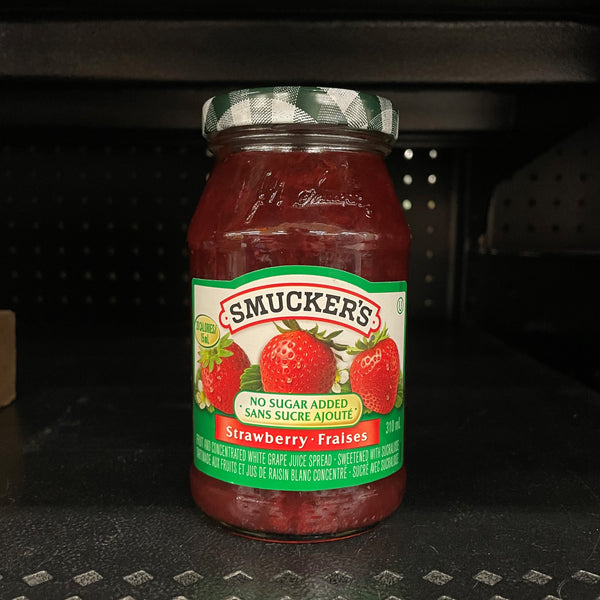 Smucker's No Sugar Added Strawberry Jam (310mL)